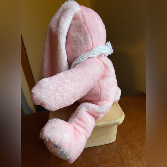 Dakin Cotton Candy and Floral Bunny Rabbit Plush Floppy Stuffed Animal with tag - Picture 10 of 13